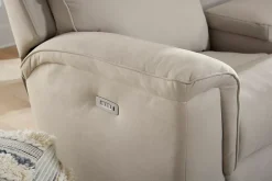 Havertys Aaron Loveseat with Console Discount