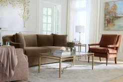 Havertys Adelaide Accent Swivel Chair Outlet