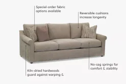 Havertys Alaina 94 Inch Sofa Online