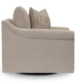 Havertys Alaina Swivel Chair New