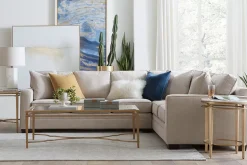 Havertys Amani End Table Gold Sale