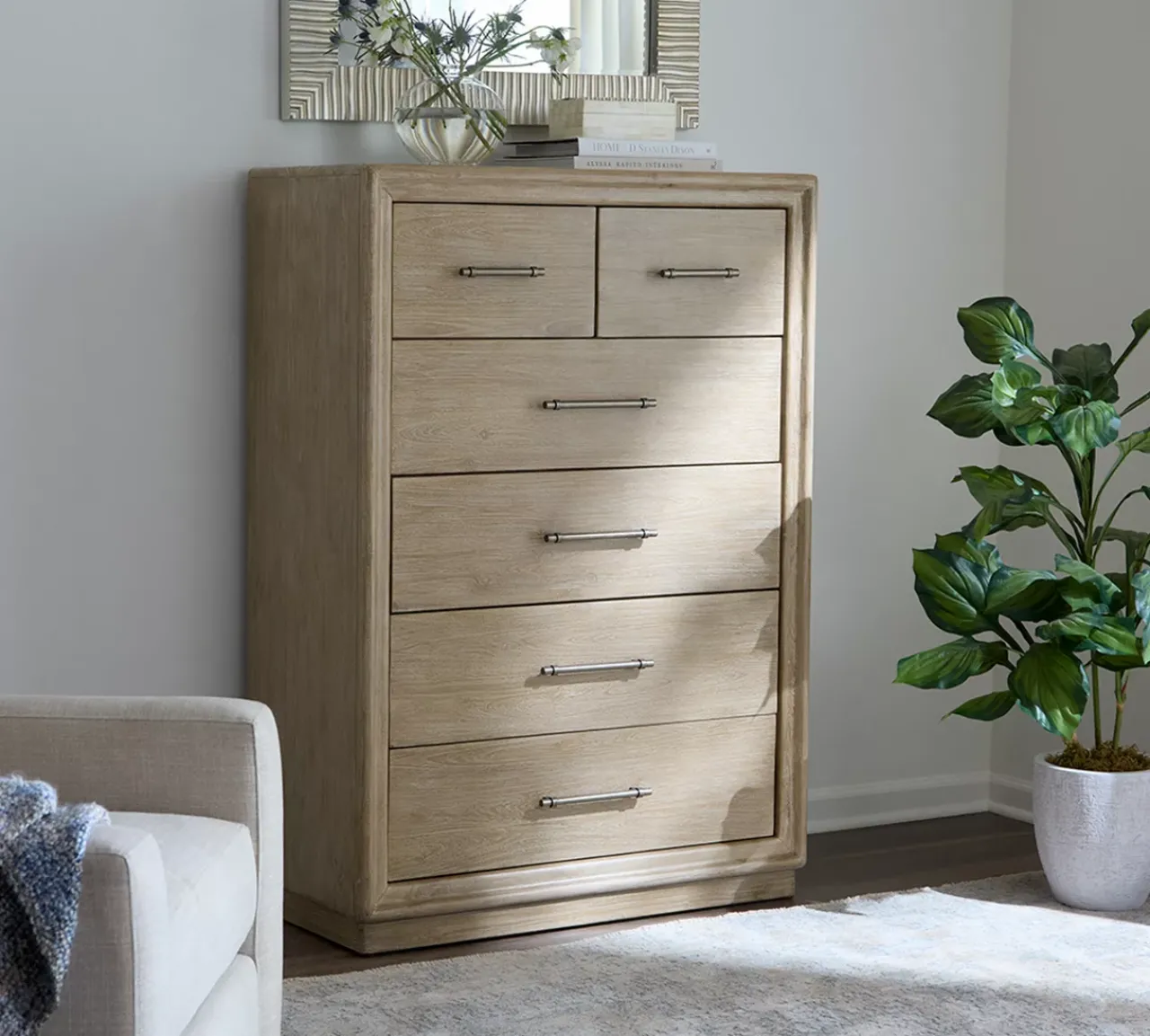 Havertys Anders Chest Sandstone New