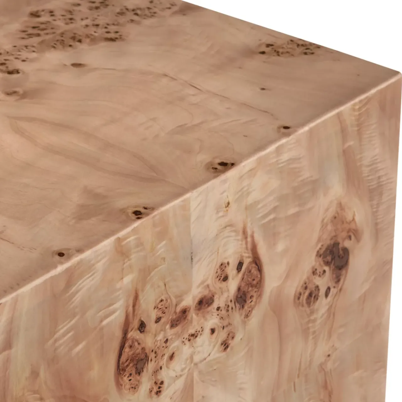 Havertys Anissa Burl Wood Coffee Table