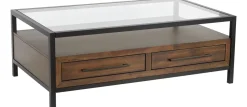 Havertys Archer Drawer Coffee Table Macchiato Clearance
