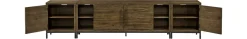 Havertys Archer Large Entertainment Console Macchiato