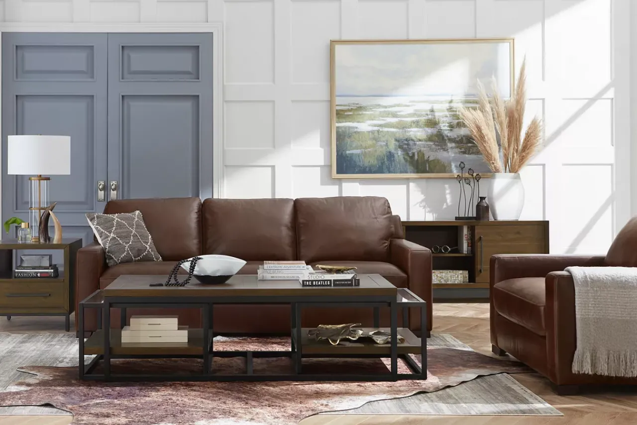 Havertys Archer Rectangular Coffee Table Best