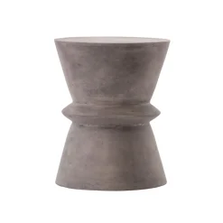 Havertys Ash End Table Dark Grey Hot