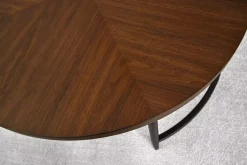 Havertys Ashford Park Coffee Table with Ottoman Classic Walnut Best
