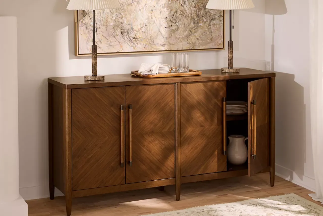 Havertys Ashford Park Sideboard Classic Walnut Best