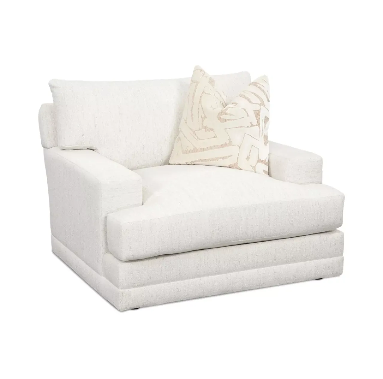 Havertys Audrey Chair Zuri Natural Clearance