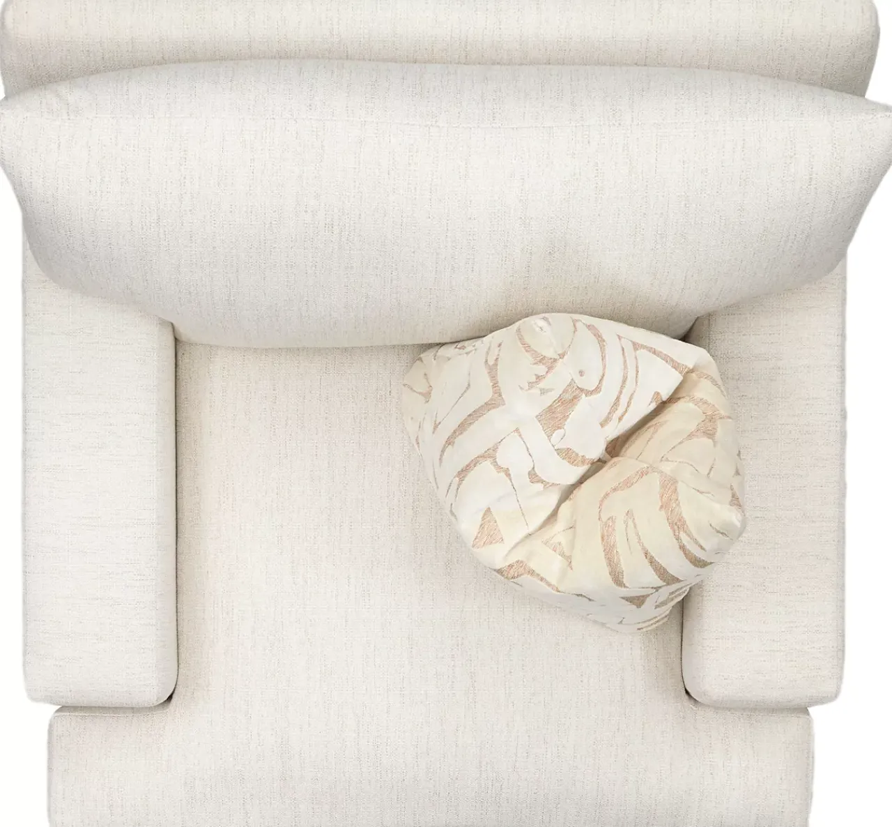 Havertys Audrey Chair Zuri Natural Clearance