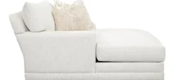 Havertys Audrey Chaise Zuri Natural Clearance