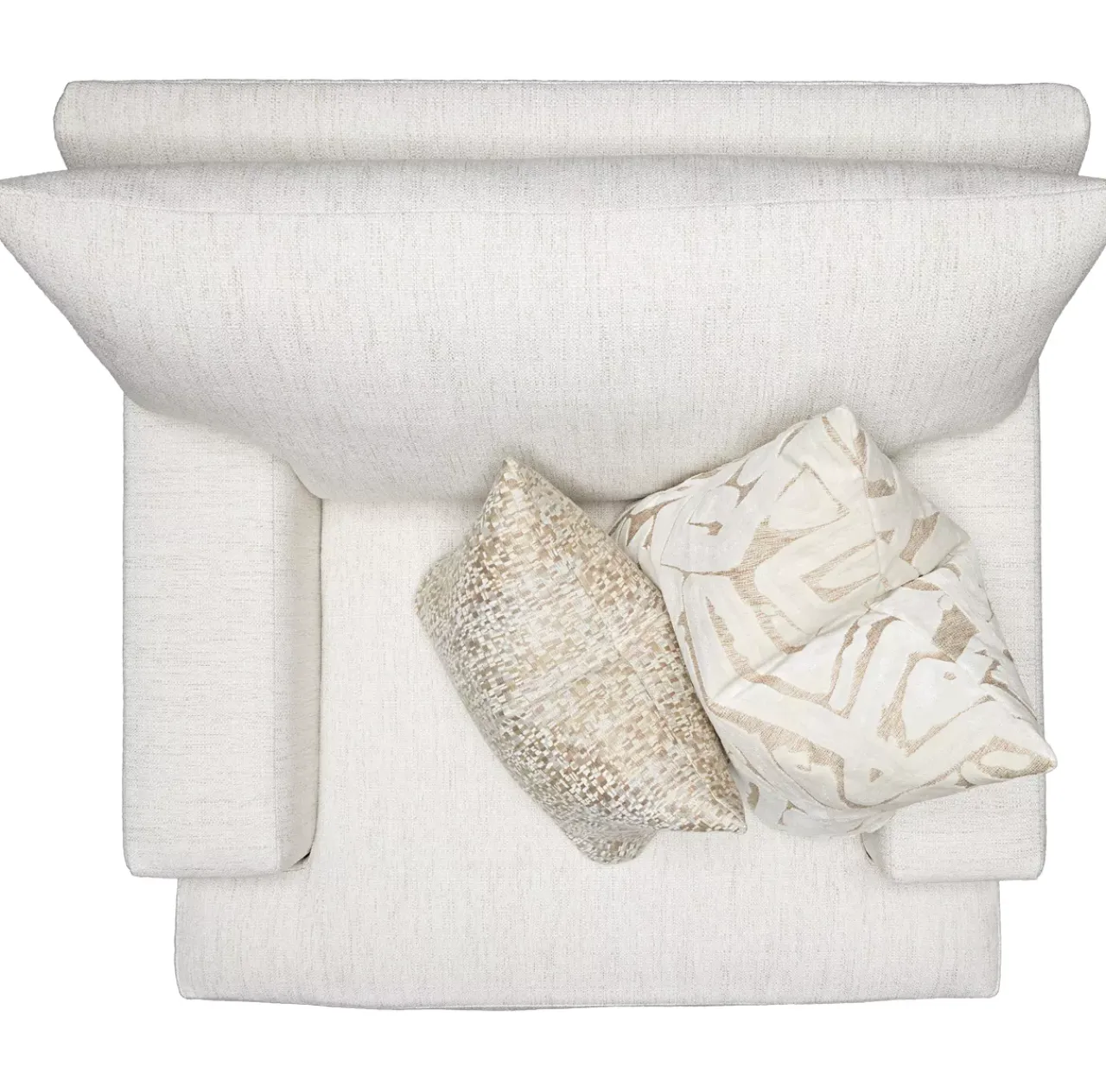 Havertys Audrey Swivel Chair Zuri Natural Sale