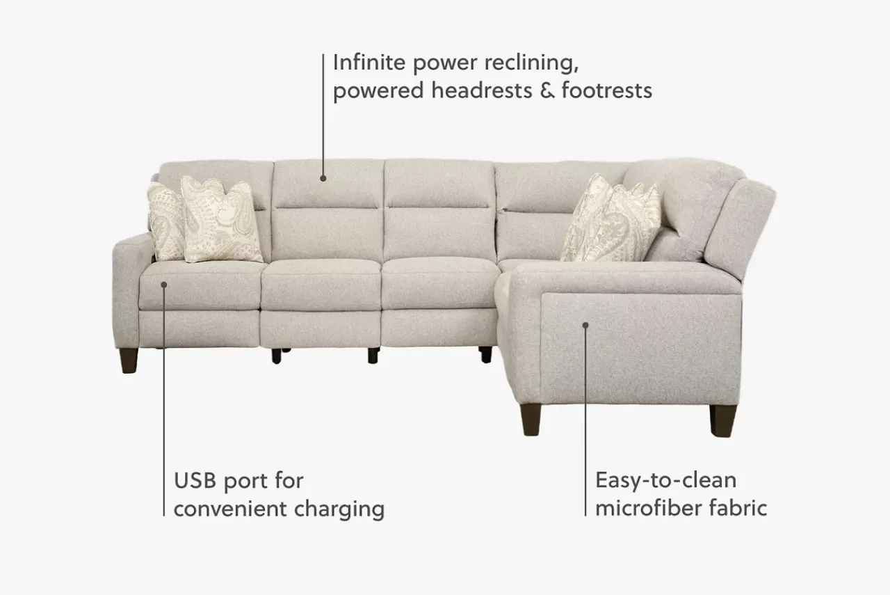 Havertys Ava Sectional Online