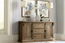Havertys Avondale II Buffet Vintage Oak Sale