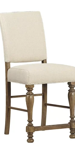 Havertys Avondale II Counter-Height Dining Chair Vintage Oak Best