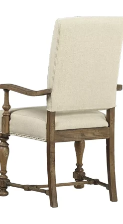 Havertys Avondale II Dining Armchair Vintage Oak Sale