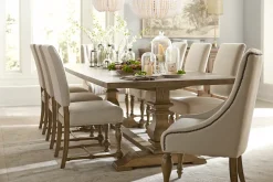 Havertys Avondale II Dining Chair Vintage Oak Hot