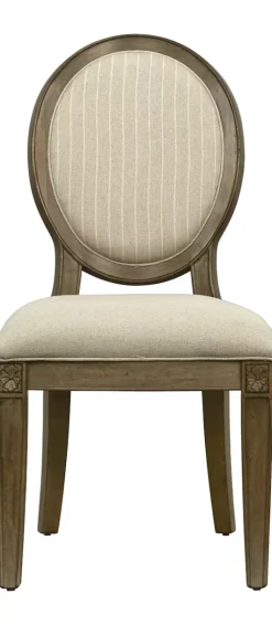 Havertys Avondale II Oval Back Dining Chair Vintage Oak Best