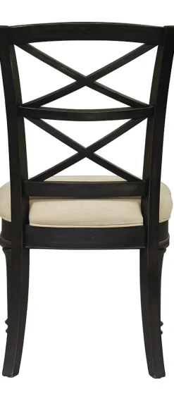 Havertys Barrington Dining Chair Matte Black New