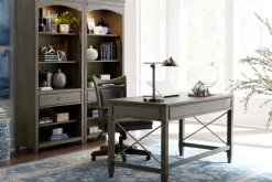 Havertys Baylor Desk Chair Grey Washed Online