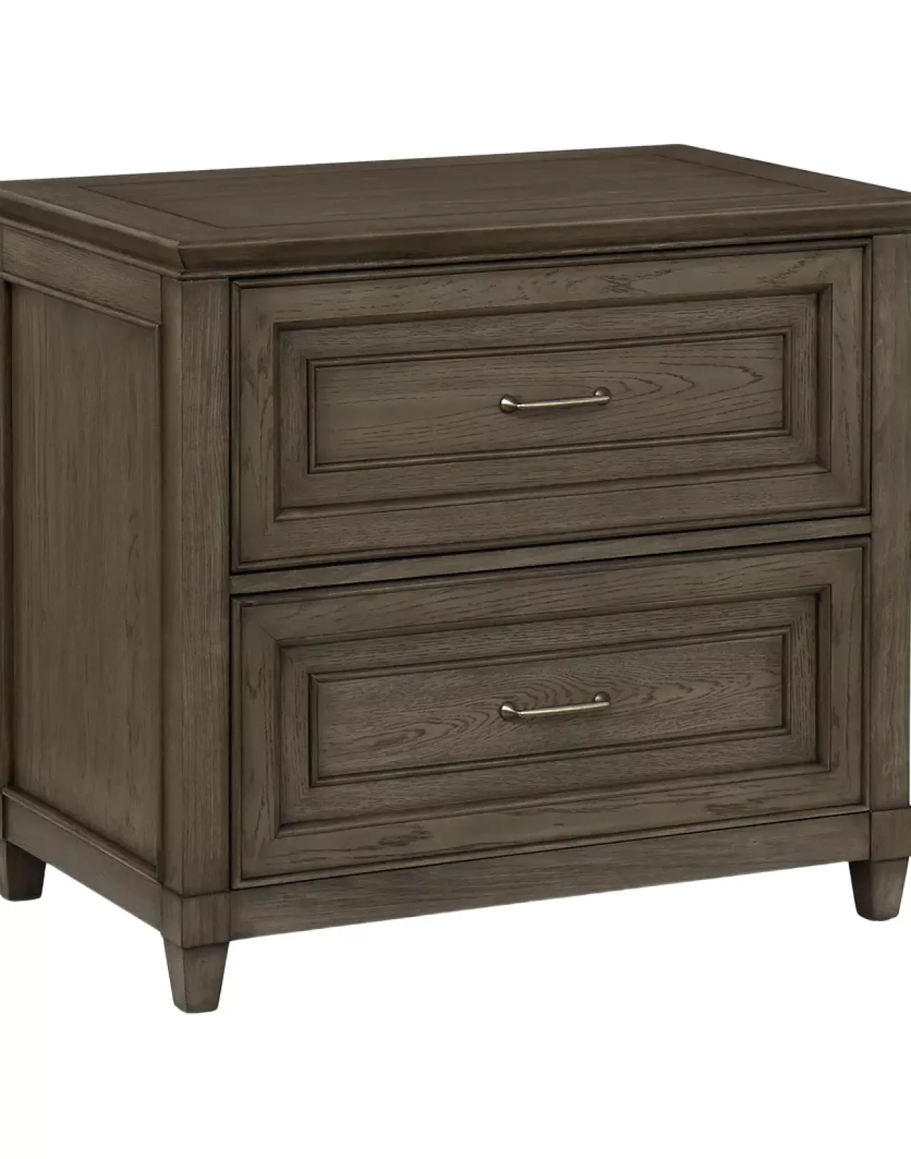 Havertys Baylor File Cabinet Grey Washed Discount