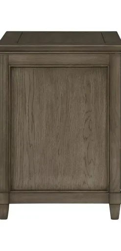 Havertys Baylor File Cabinet Grey Washed Discount