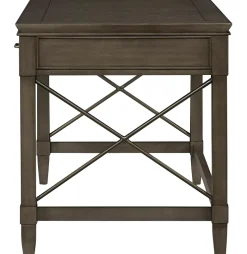 Havertys Baylor Writing Desk Grey Washed Best