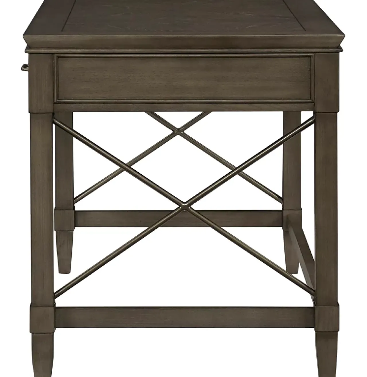 Havertys Baylor Writing Desk Grey Washed Best