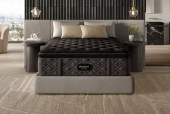 Havertys Beautyrest Black Quilted Series 3 Medium Pillow Top Mattress Discount
