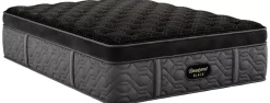 Havertys Beautyrest Black Quilted Series 4 Plush Summit Pillow Top Mattress Clearance