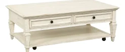 Havertys Beckley Coffee Table Alabaster Online