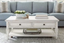 Havertys Beckley Coffee Table Alabaster Online