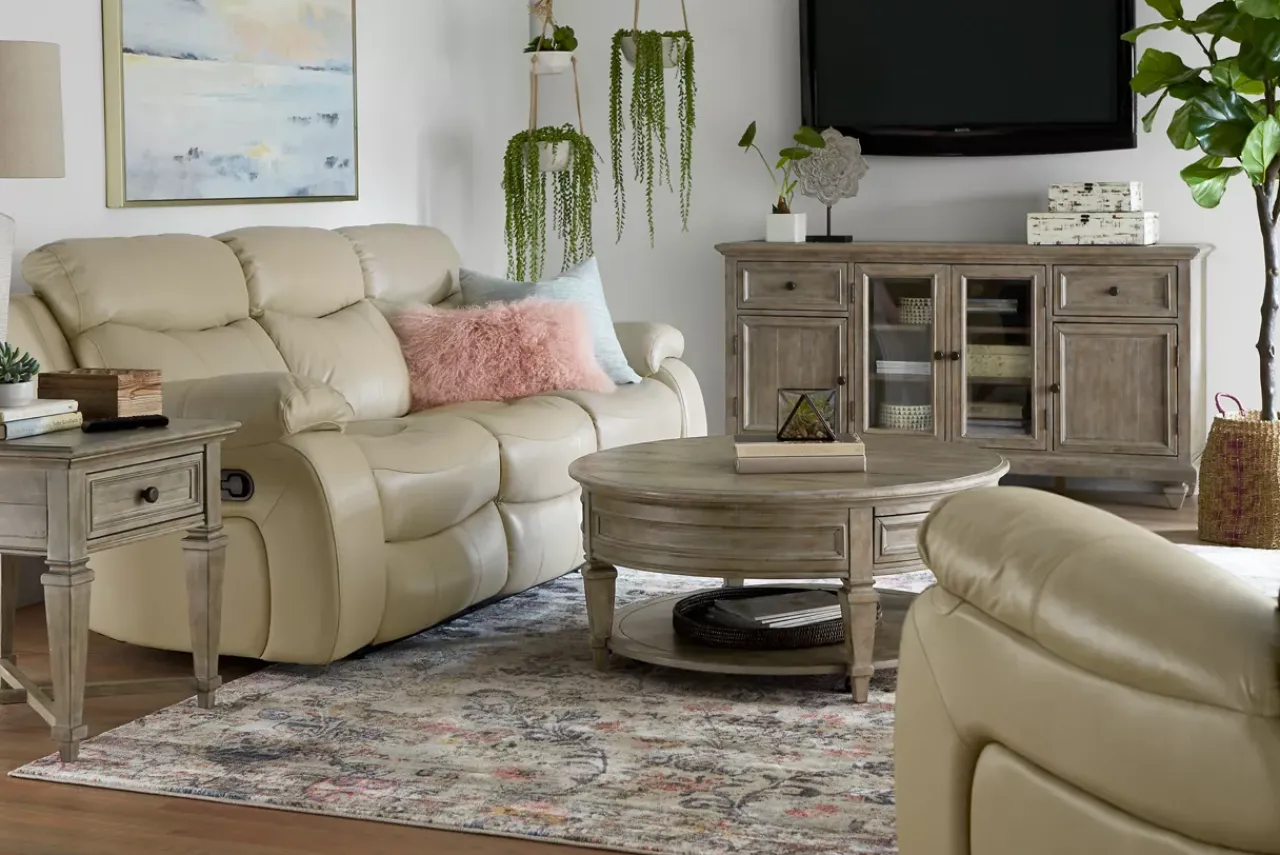 Havertys Beckley End Table Dovetail Grey Online