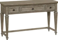 Havertys Beckley Sofa Table Dovetail Grey Clearance