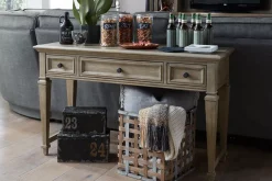 Havertys Beckley Sofa Table Dovetail Grey Clearance