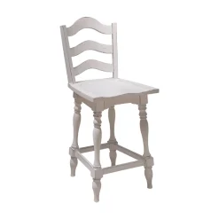 Havertys Belle Ladder Back Swivel Stool Best