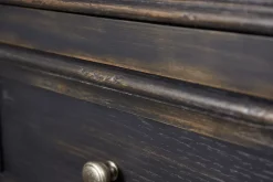 Havertys Blackburn Chest Black and Brown Best