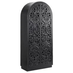 Havertys Bloom Accent Cabinet Black Best