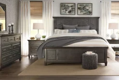 Havertys Blue Ridge Drawer Nightstand Weathered Charcoal Discount