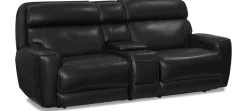 Havertys Branson Loveseat with Audio Console Outlet