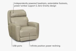 Havertys Branson Power Rocking Recliner Online