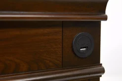 Havertys Breckenridge Nightstand Dark Brown Sale