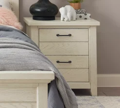 Havertys Briar Lake Nightstand Antique White Best