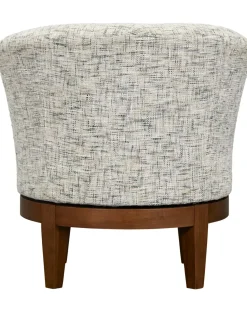 Havertys Camilla Barrel Swivel Chair Canyon Outlet