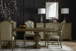 Havertys Candler Park Buffet Burnished Grey Discount