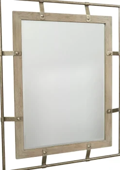 Havertys Candler Park Mirror Burnished Grey Sale