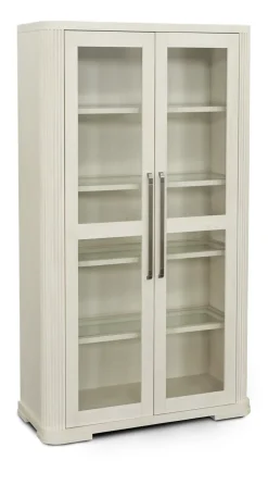 Havertys Cascade Display Cabinet Champagne Hot