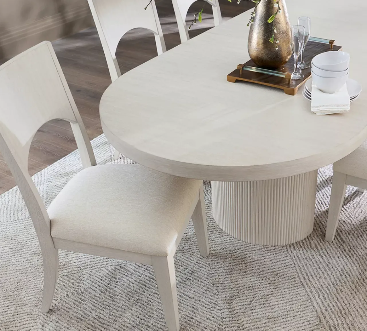 Havertys Cascade Oval Dining Table Sale