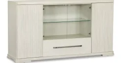 Havertys Cascade Server Champagne New